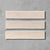 Skinny Pearl Pale Metro Tile Tiles - Glazed